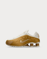 WMNS Nike Shox R4 - Soft Pearl/Metallic Gold
